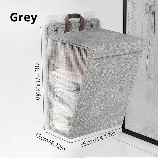 Foldable Wall-Mounted Laundry Basket