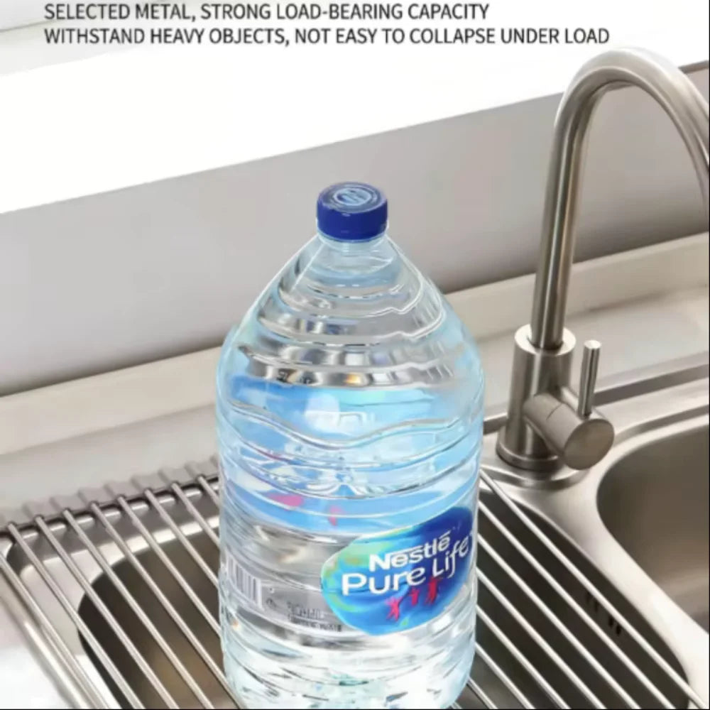 Roll-Up Over-the-Sink Drying Rack