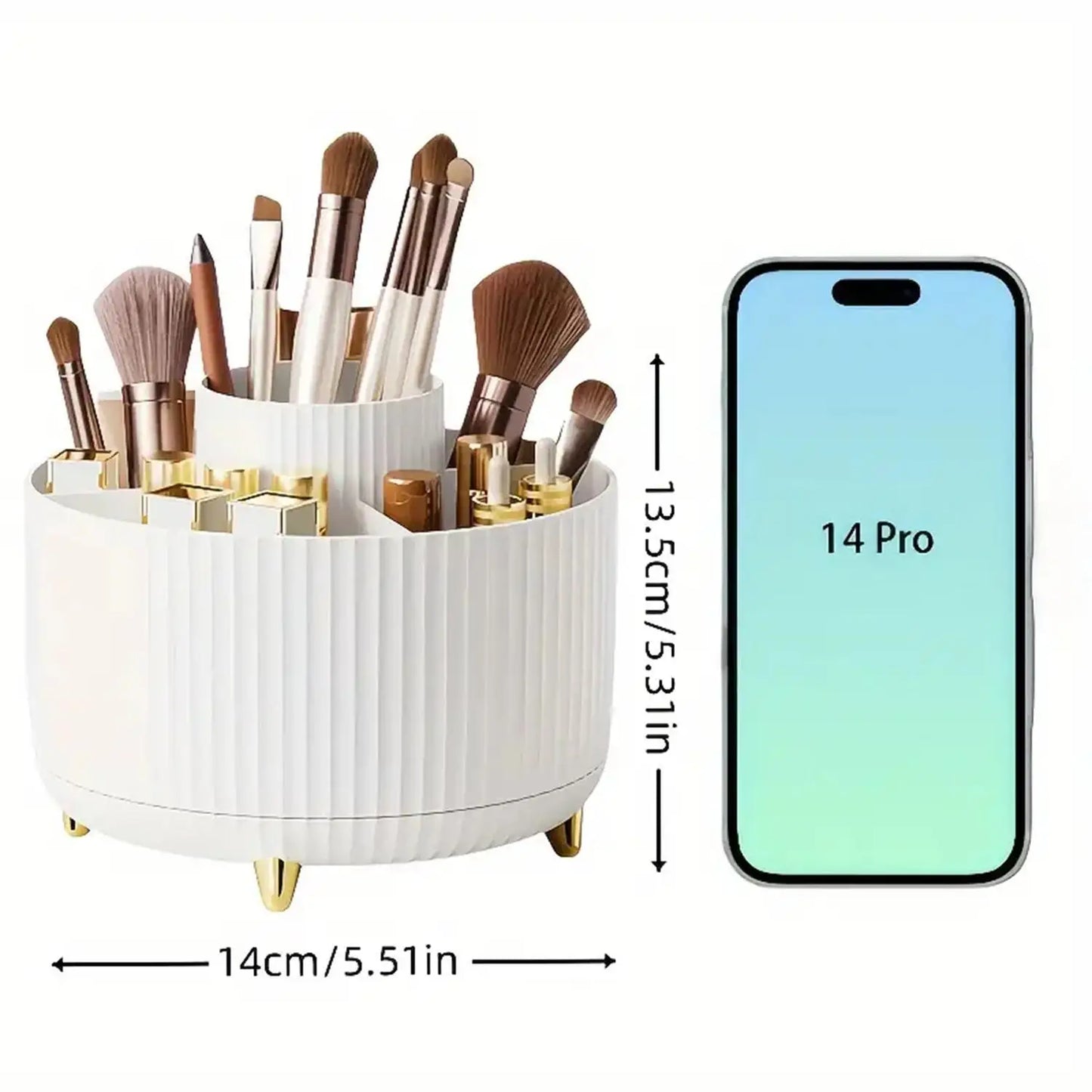 360° Rotating Makeup & Beauty Organizer