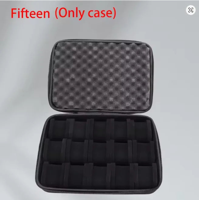 5-Slot Travel Watch Organizer Case