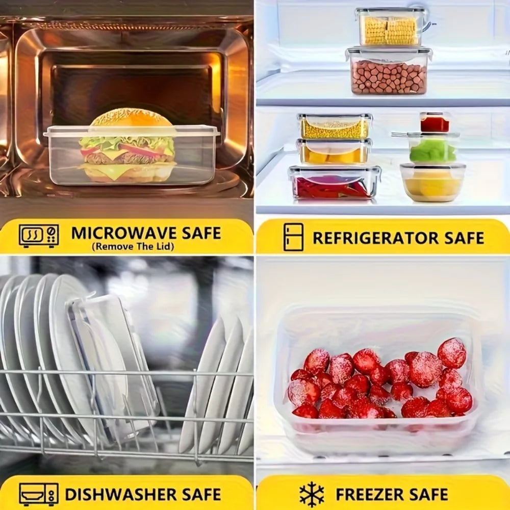 8-Piece Airtight Food Storage Container Set