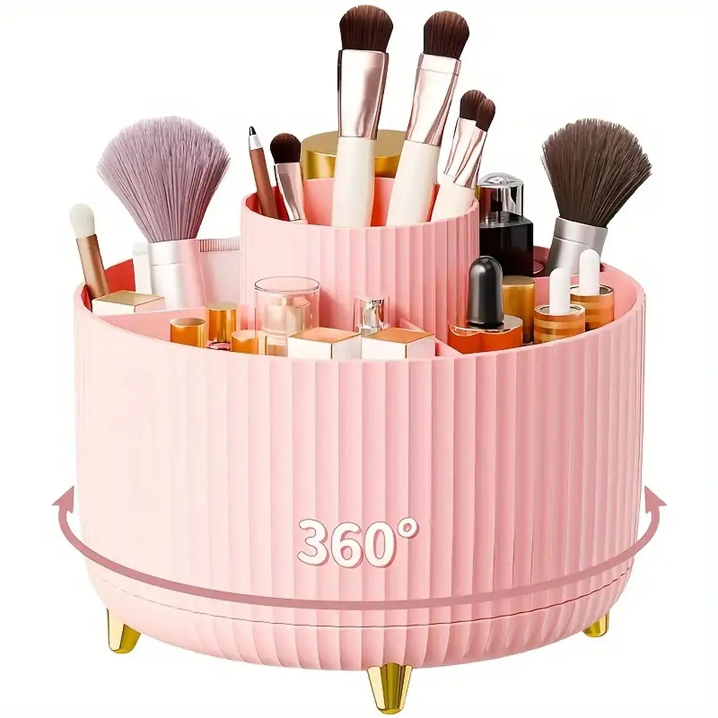 360° Rotating Makeup & Beauty Organizer